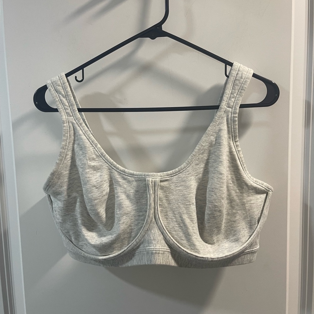 Lily of France Heather Gray Underwire Bralette